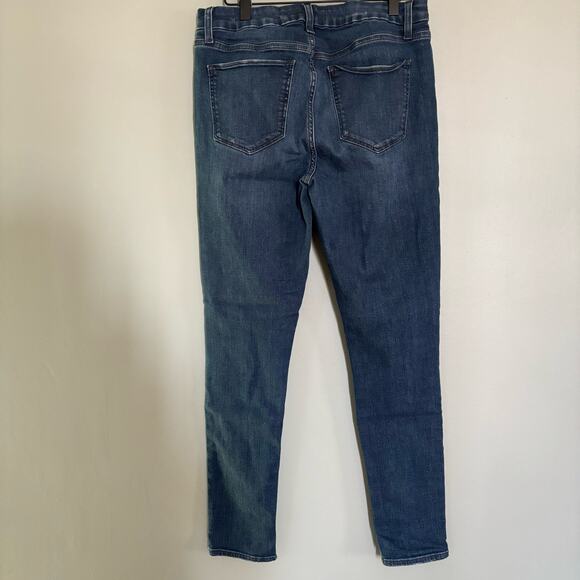 Joe's Flawless High Rise Curvy Skinny Ankle Blue Jeans Size 30 - Picture 4 of 5